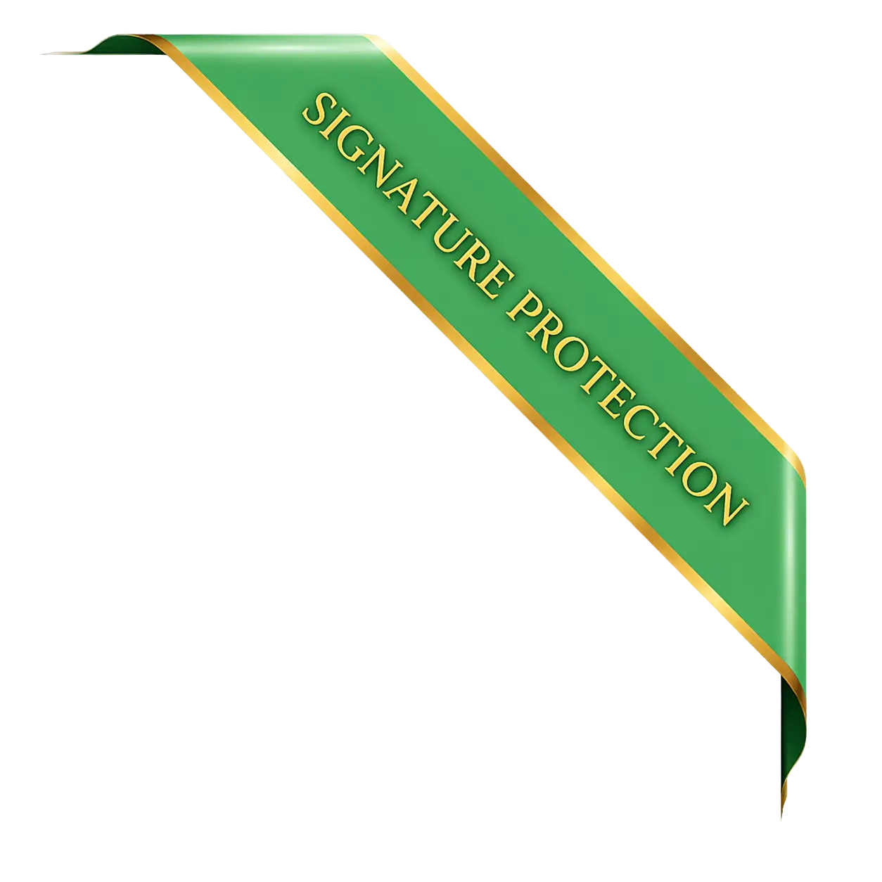 Signature Protection ribbon